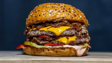 Portada del plato 'Hamburguesa Doble'