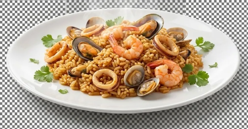 Portada del plato 'Arroz a la marinera '